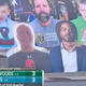 NBC cameras caught the rapper’s cardboard likeness checking out a PLL match.